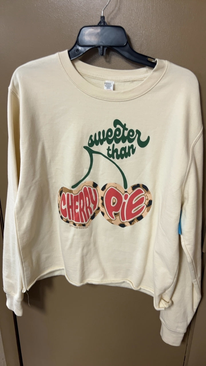 Sweatshirt Medium Cream