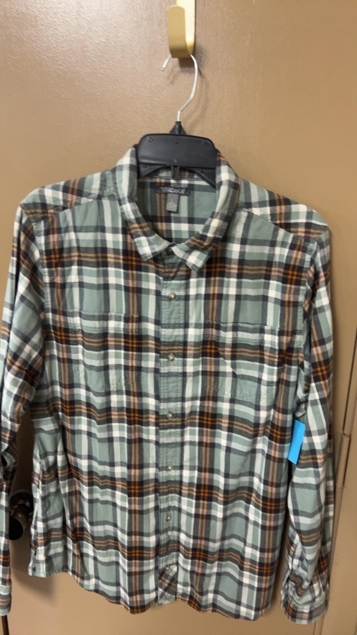 ZOUZOU Shirt Large Multicolor (primarily green, white, black, and orange)