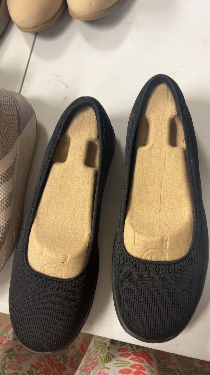 Flats 8 Black
