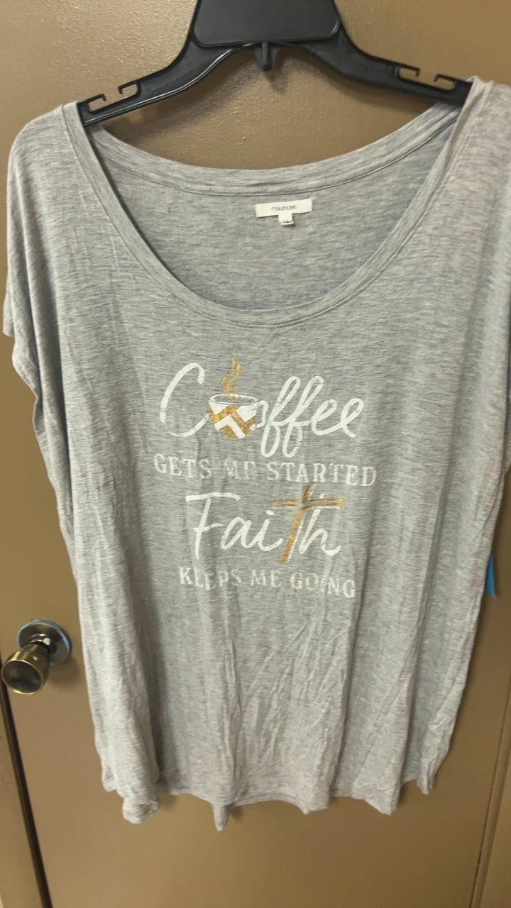 Maurices T-Shirt XXL Gray