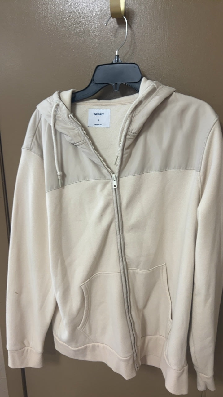 OLD NAVY Hoodie XL Beige