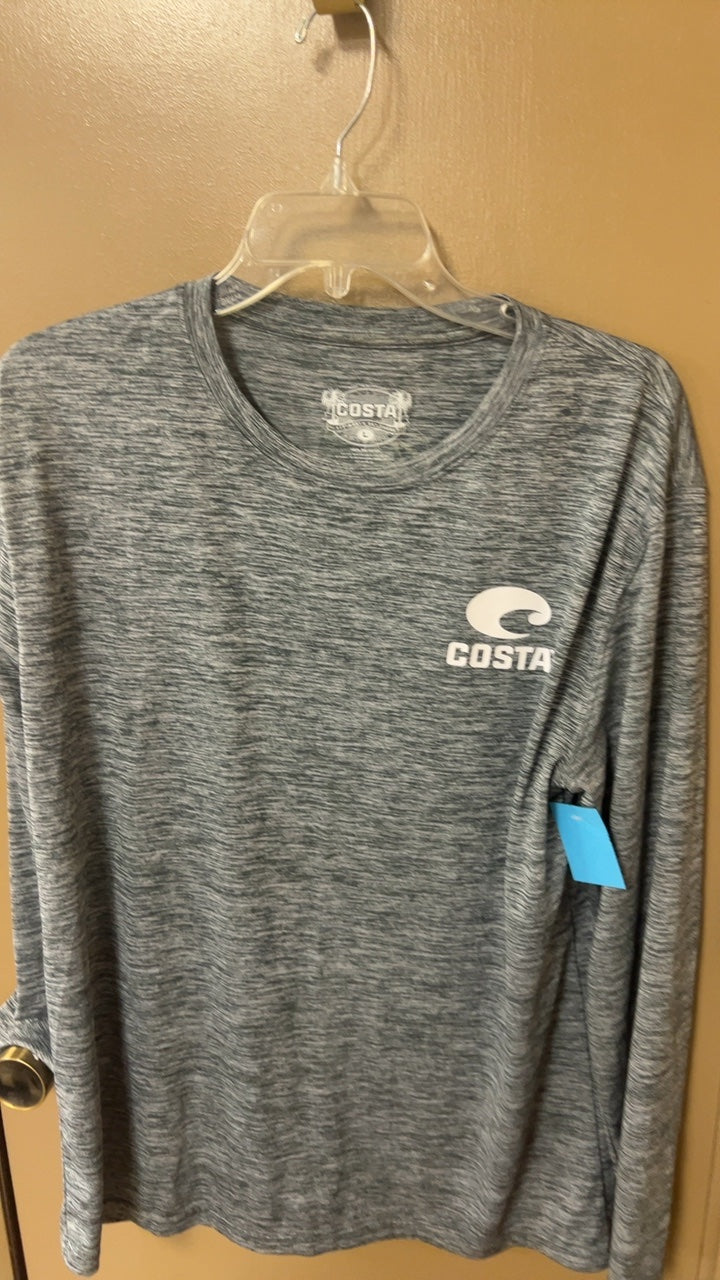 COSTA Shirt MENS Large Gray