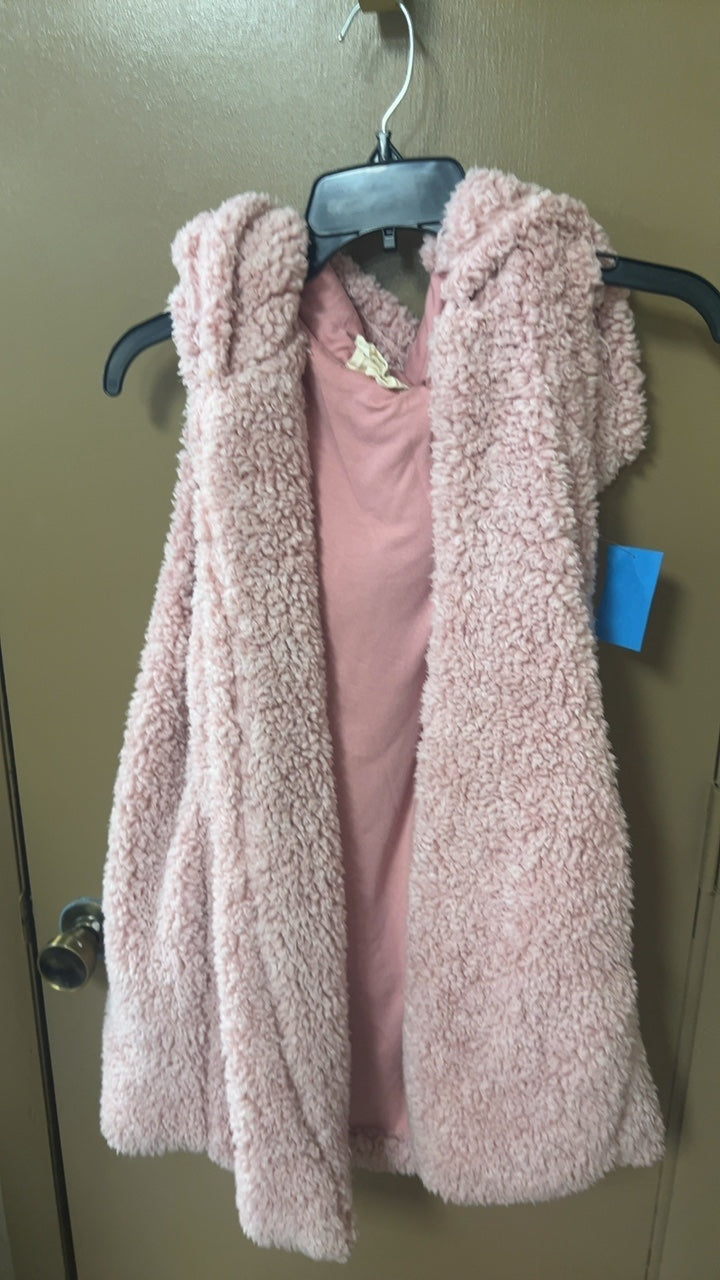 Jacket-Shearling Medium Pink