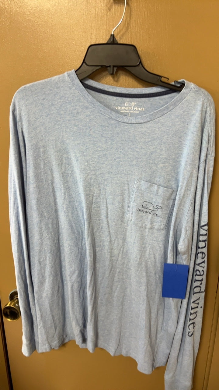 vineyard vines Top MENS Large Light Gray