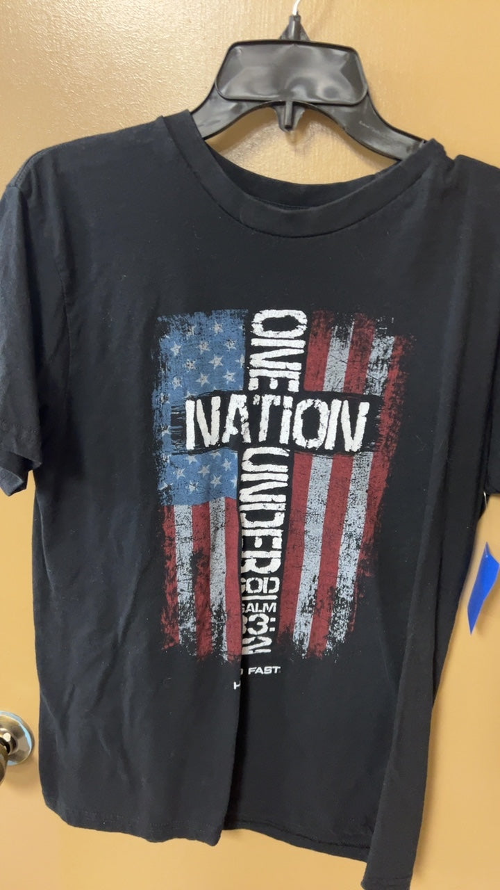 T-Shirt MENS MEDIUM Black