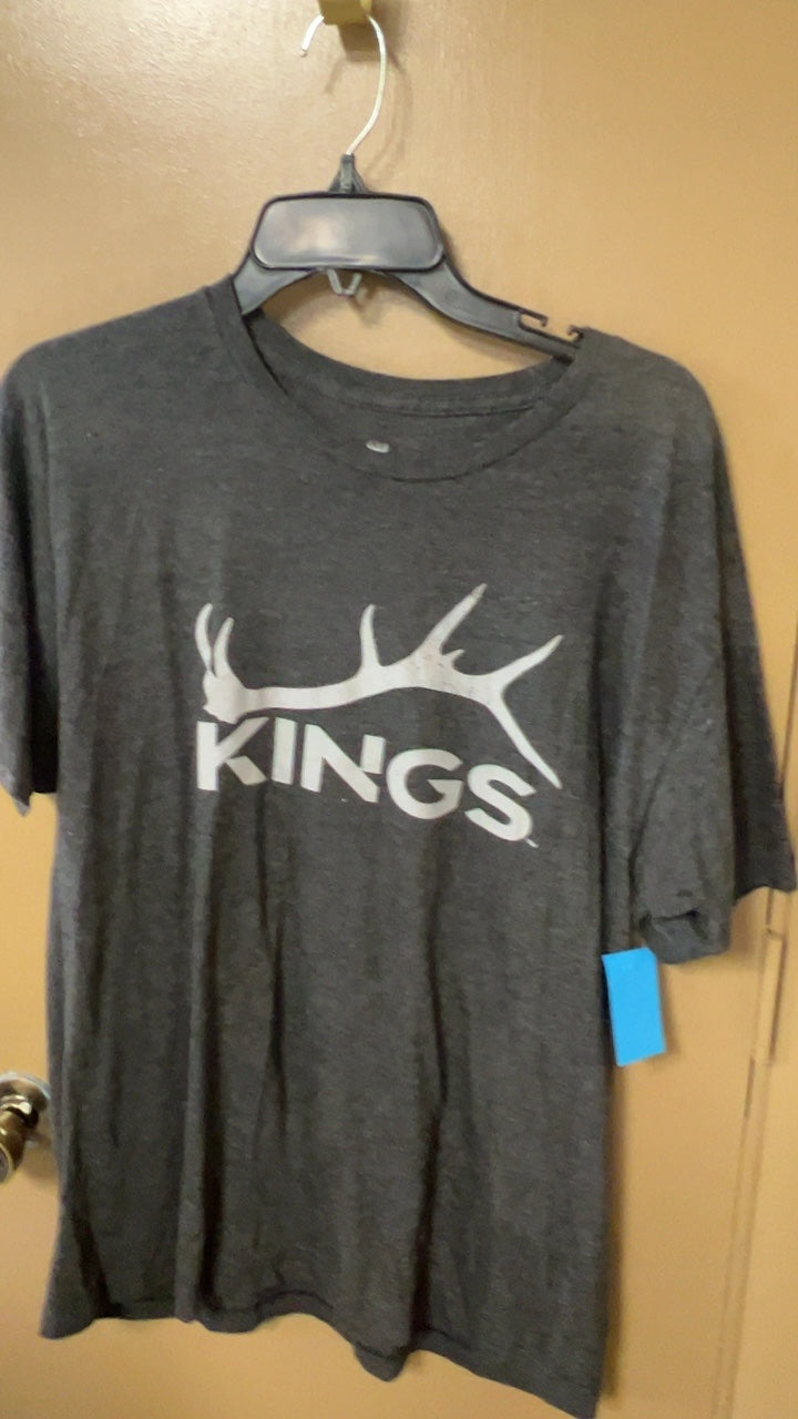 T-Shirt MENS Large Dark gray