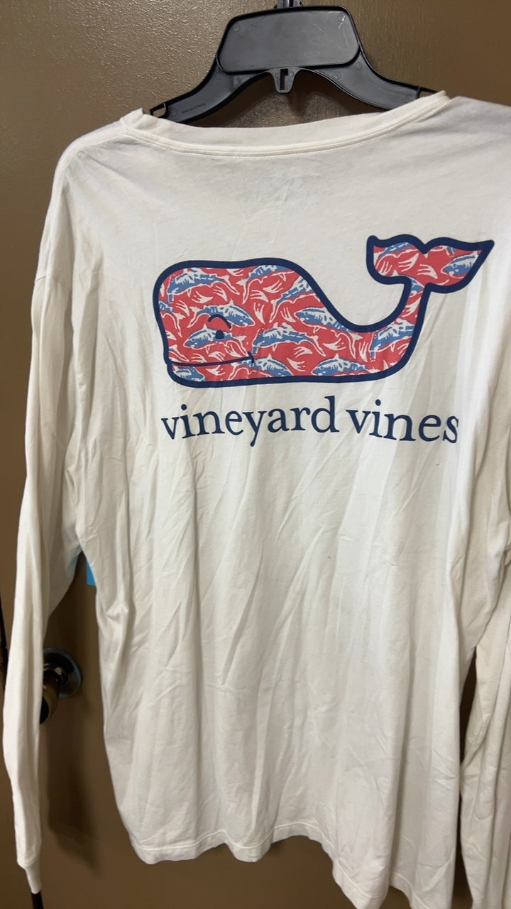 Top MENS Large Off-white