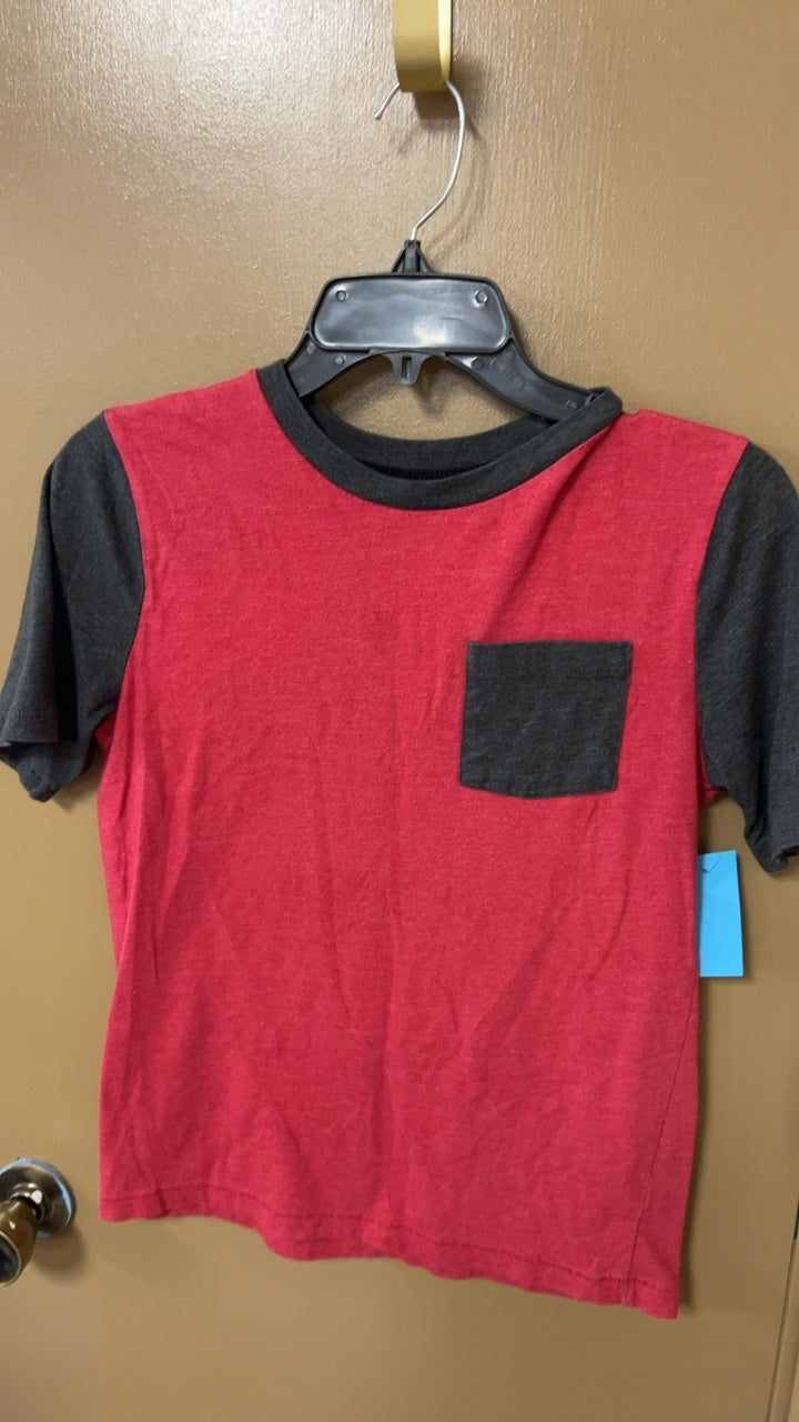 T-Shirt YOUTH Large Red and black
