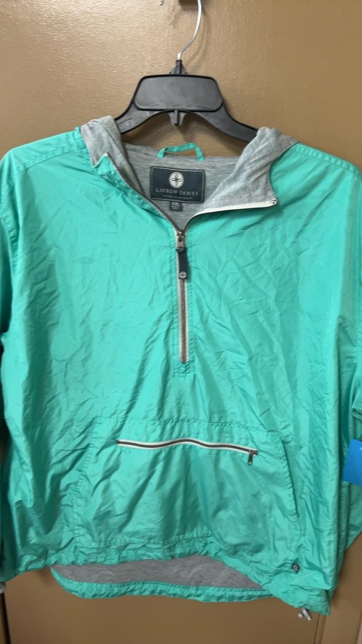 LAUREN JAMES Windbreaker XXL Turquoise