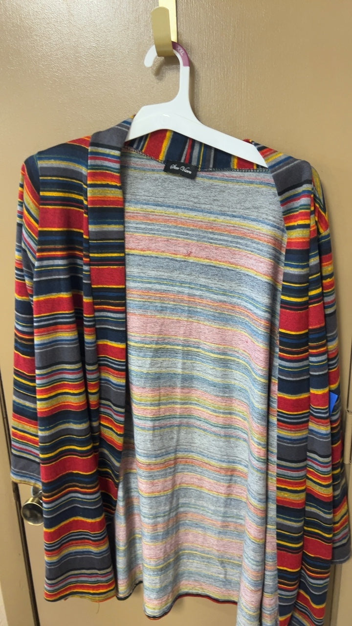 Large Multicolor striped