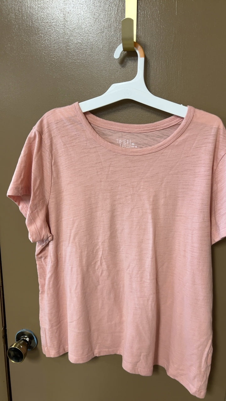 Time & Tru T-Shirt XL Pink