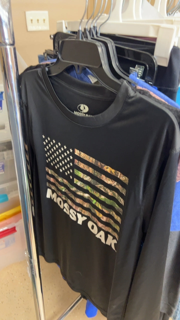 Mossy Oak T-Shirt Medium Black
