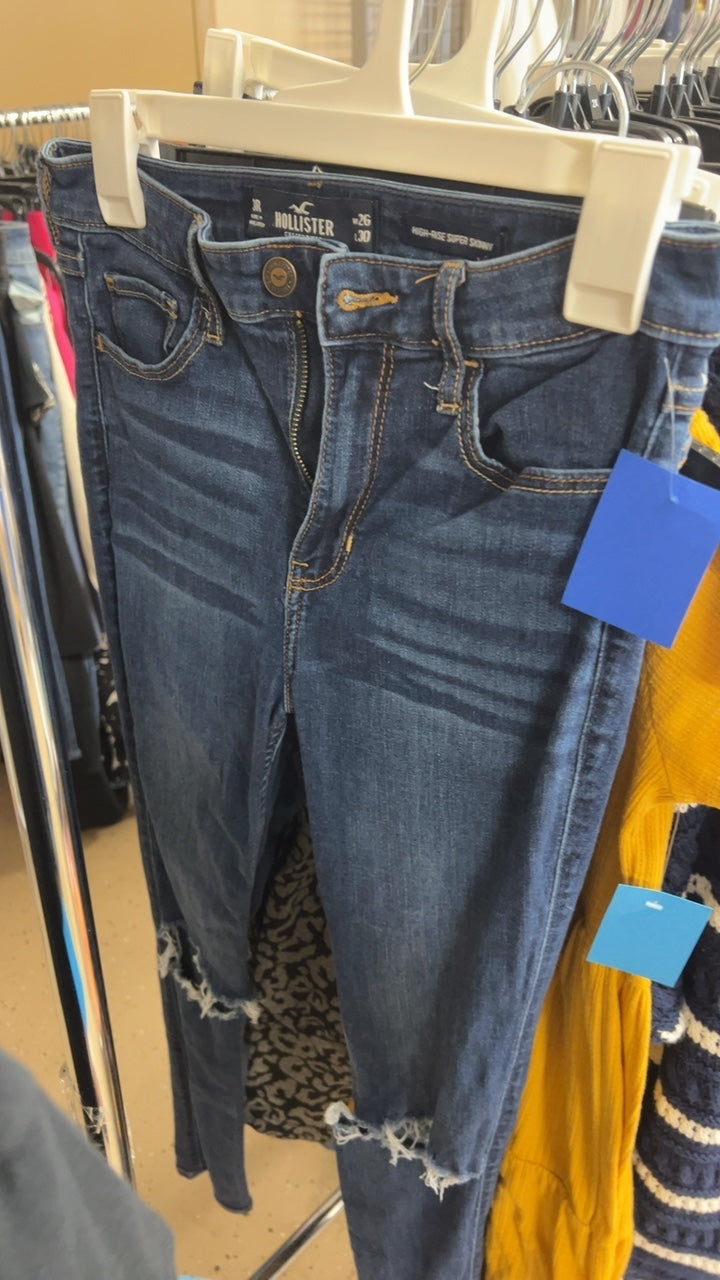Hollister Pants 3 Blue