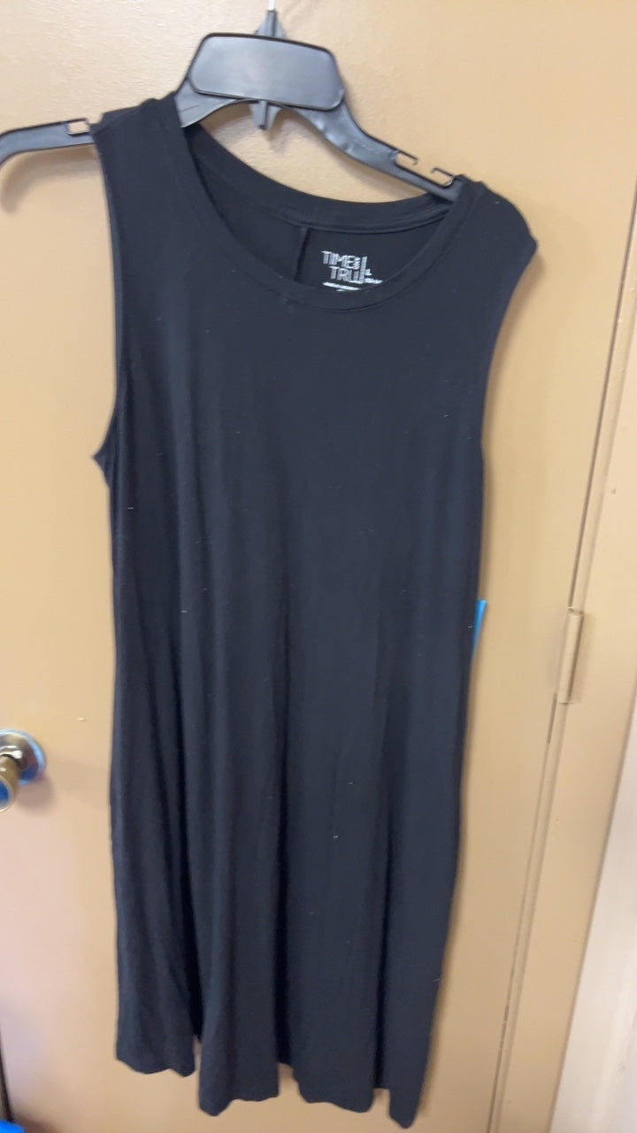 Time & Tru Dress Large Black