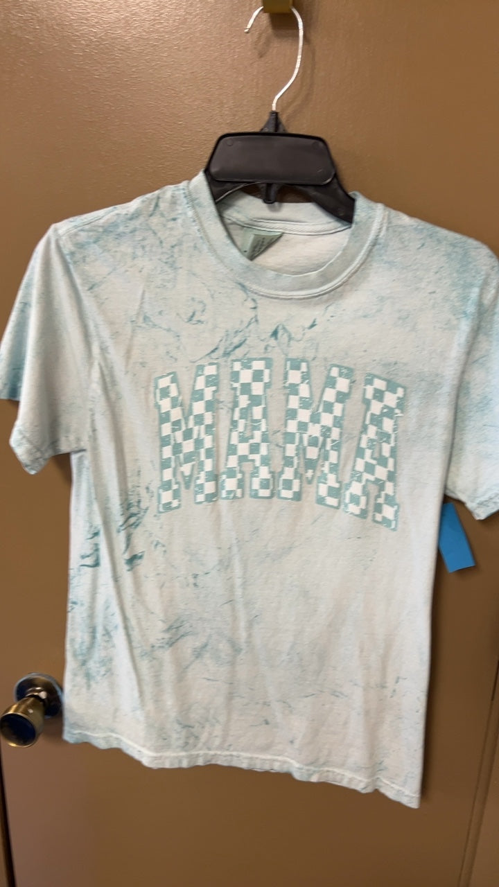 MAMA T-Shirt Small Light blue