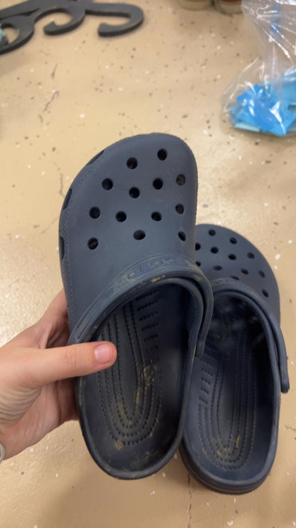Crocs Slippers Youth 5 Dark Gray