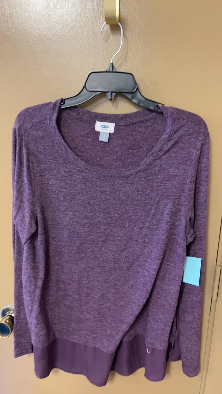 Sweater Large Purple