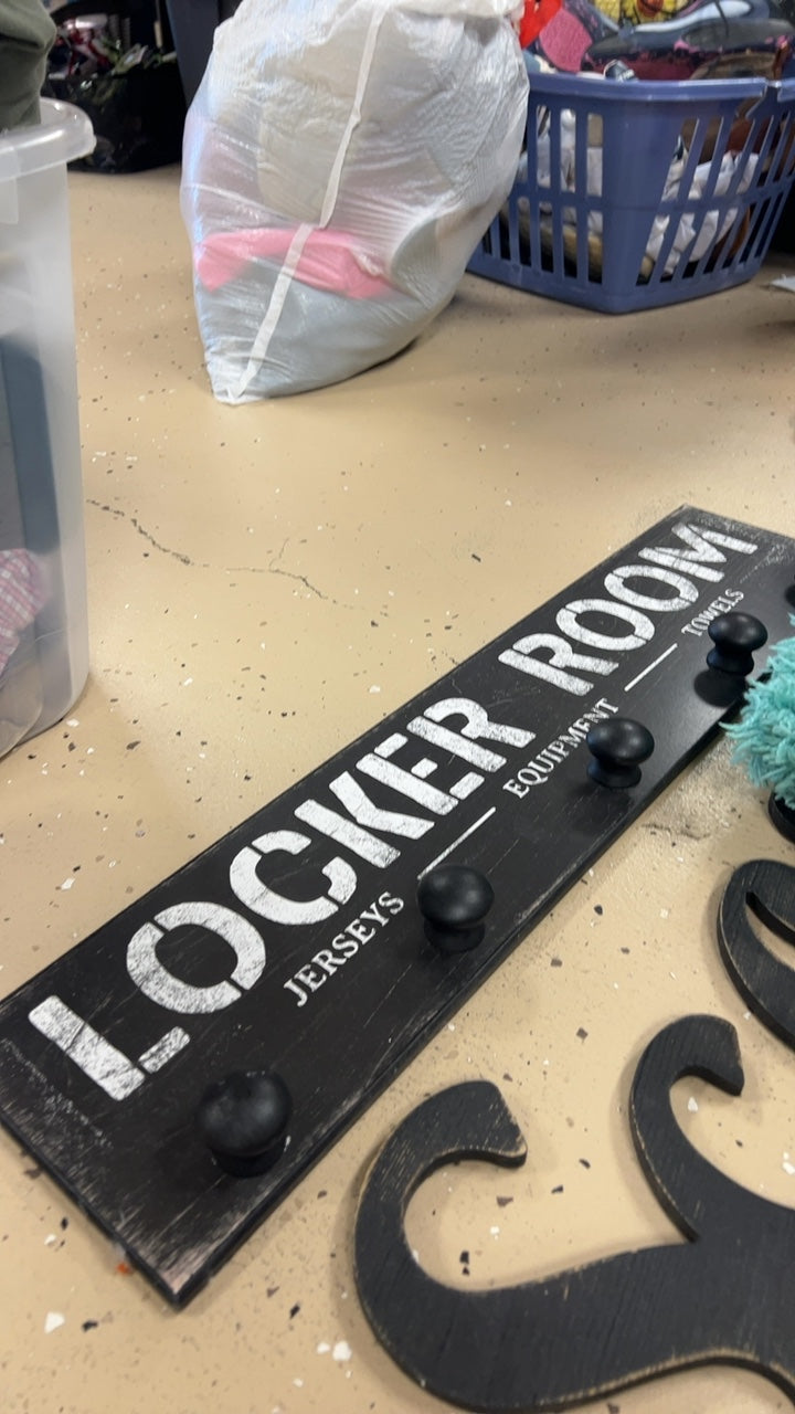 Hook Rack Black