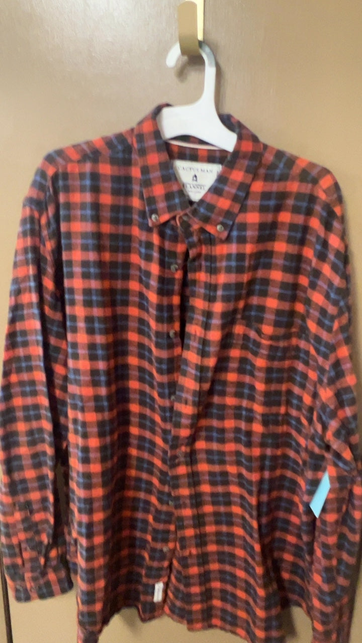 Shirt MENS Large Red and black