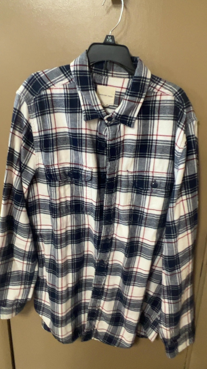 Shirt MENS Large Multicolor (White, Navy, Red, Gray)