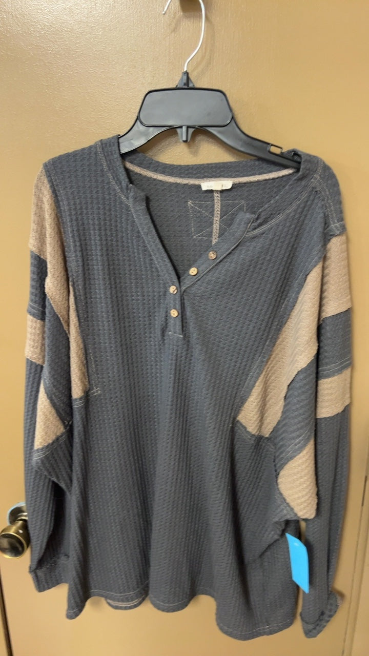 Small Gray and beige