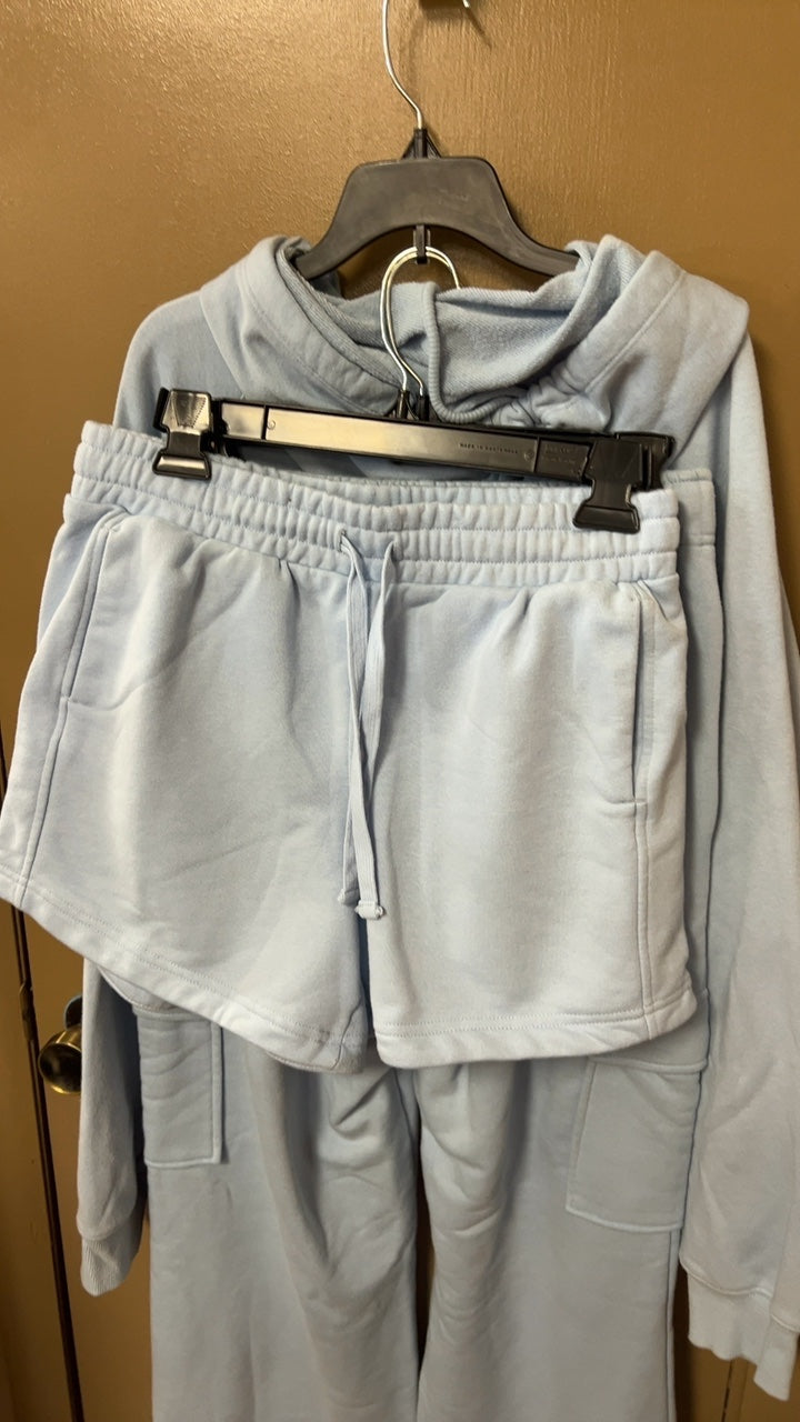 Boutique 3 piece lounge set Small Light Blue