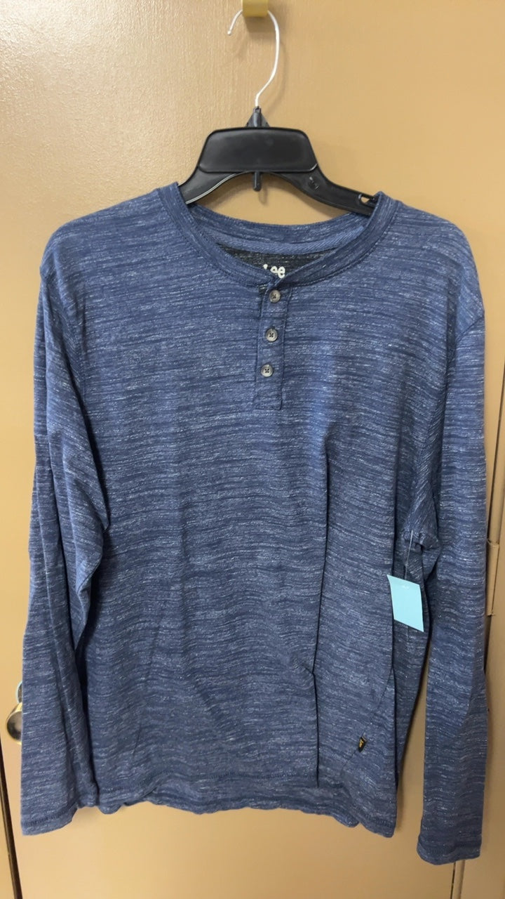 Lee Shirt MENS Large Blue