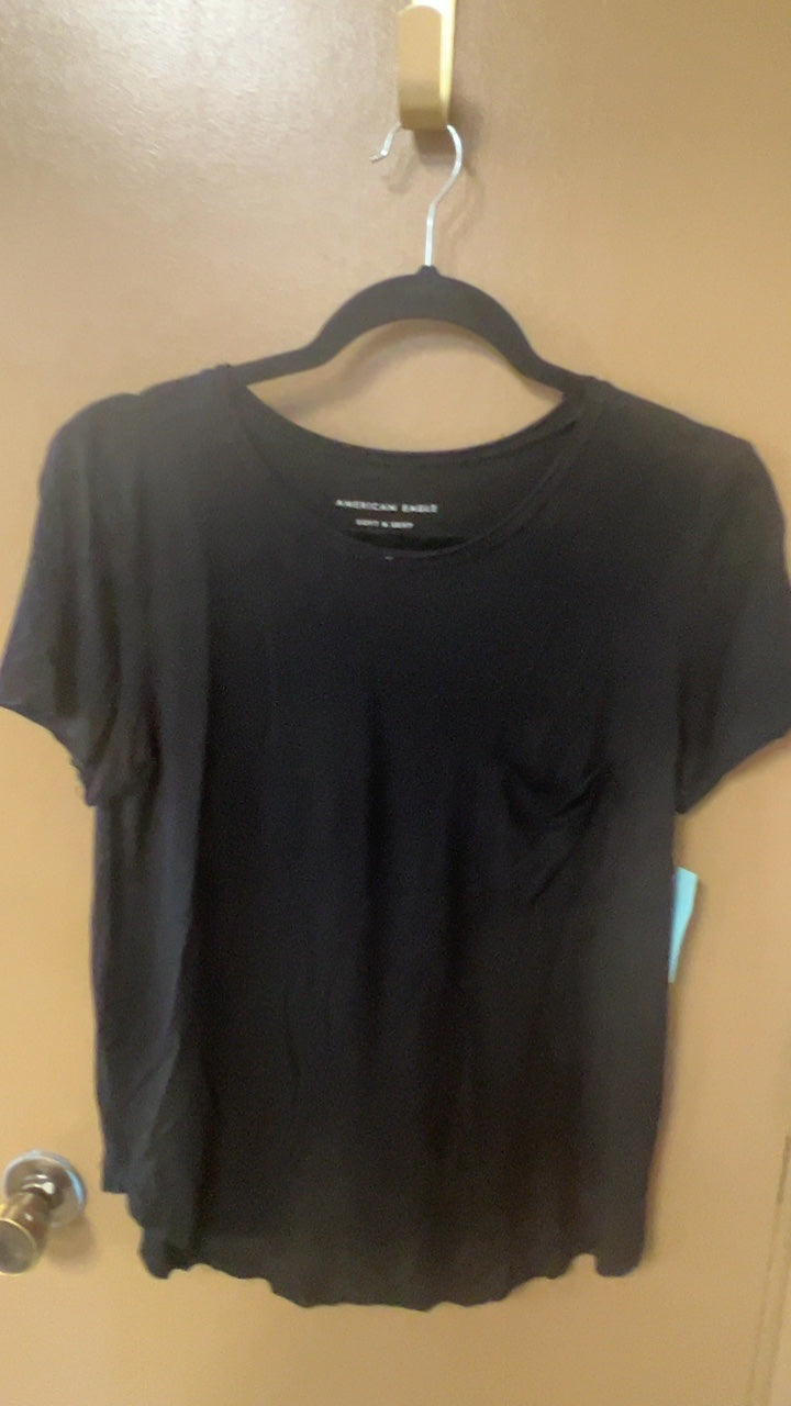 American Eagle T-Shirt Small Black