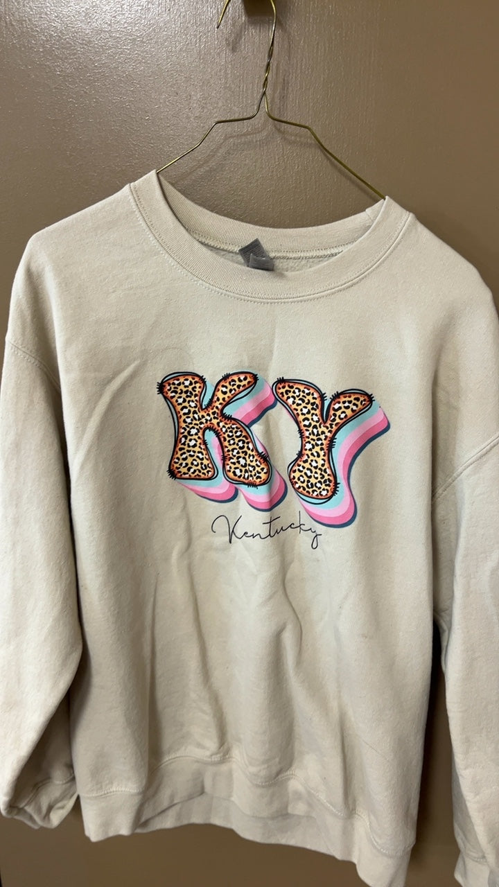 Sweatshirt Medium Cream