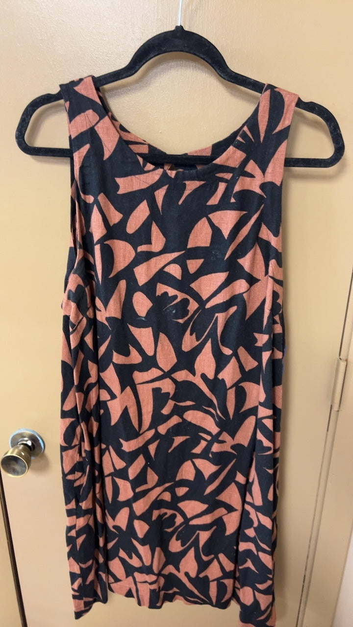 Dress Large Pink and Black