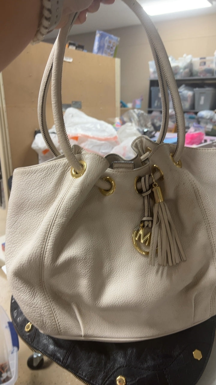 Michael Kors Bag Beige Stained 