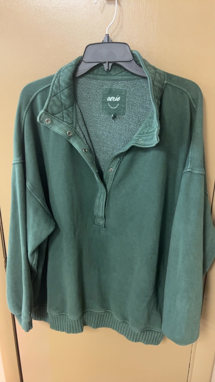 aerie Sweatshirt Large Green