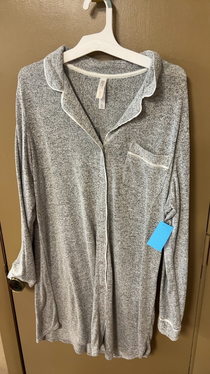  Nightwear Large Gray