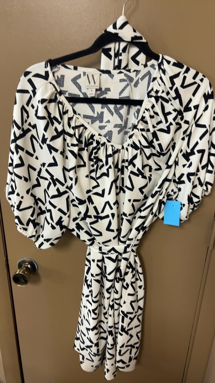 Dress XL Black and White