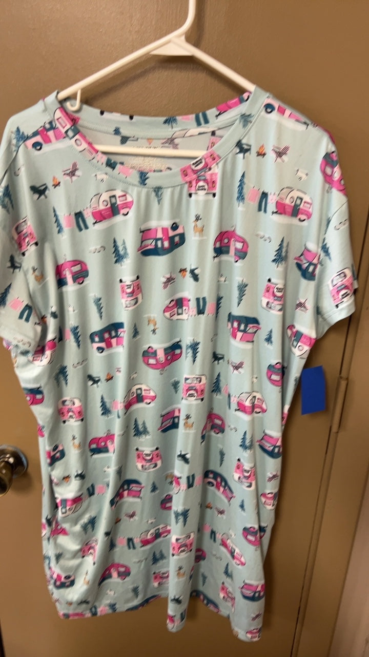 Nightgown Large/XL Light blue