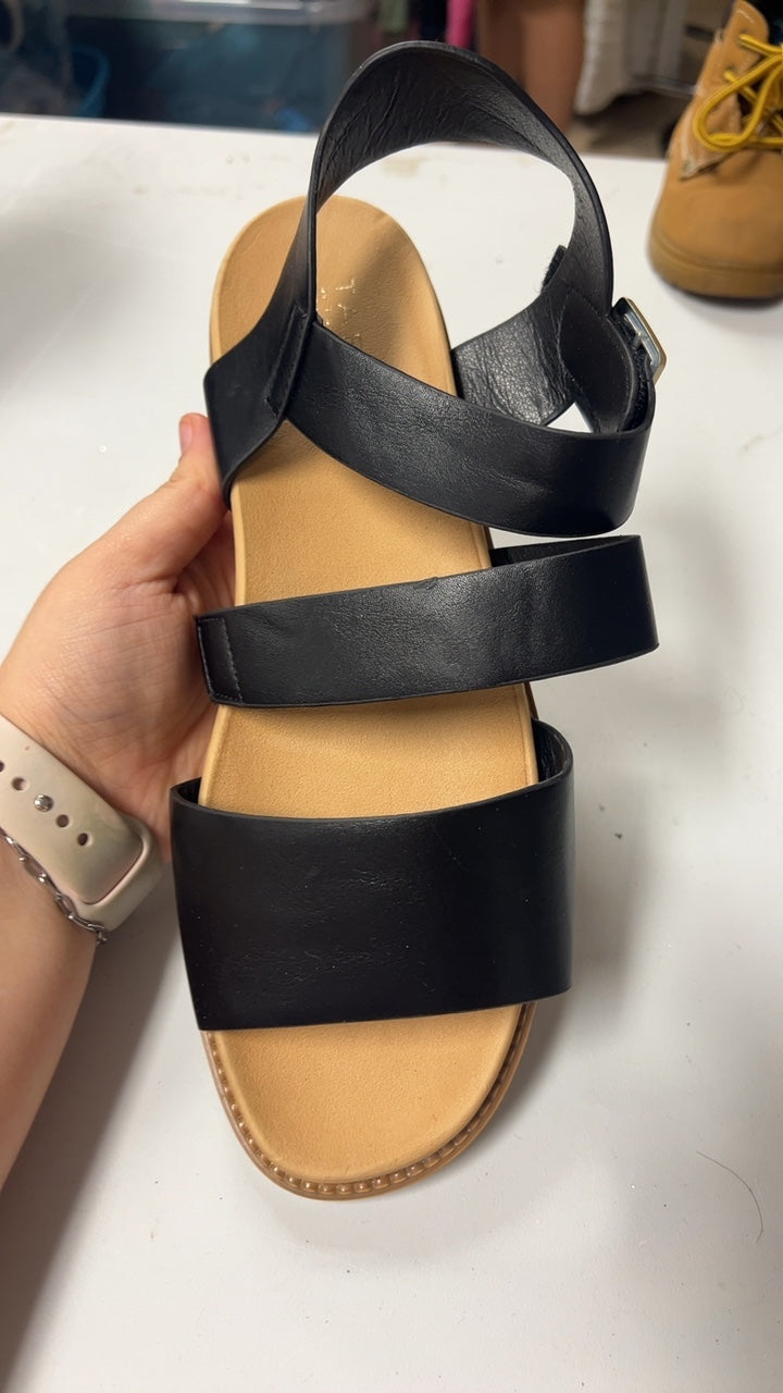 Sandals 9 Black