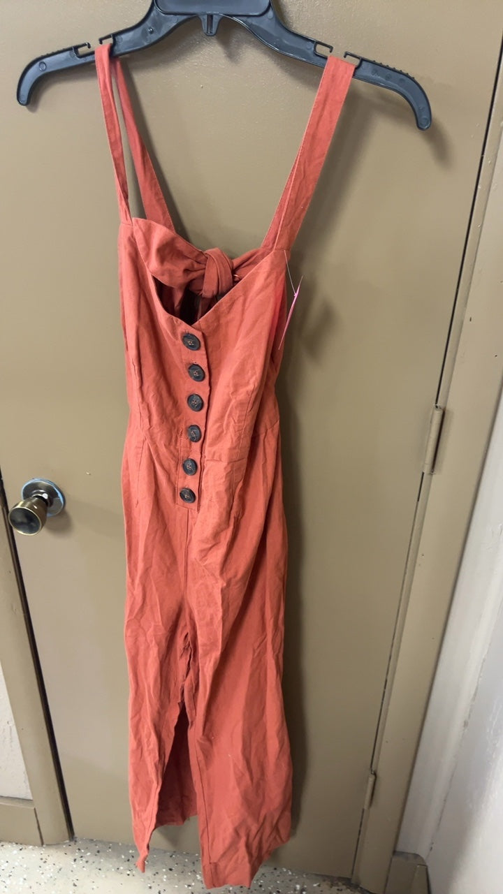 Jumpsuit Small Rusty orange