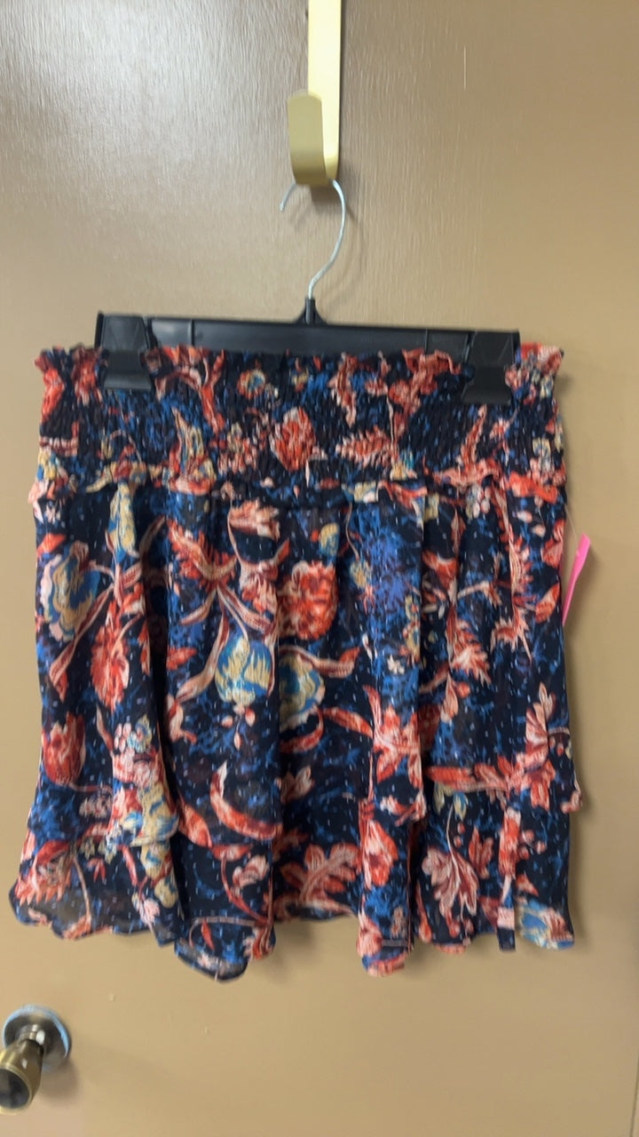 Skirt Medium Multicolor (predominantly navy, red, and beige)