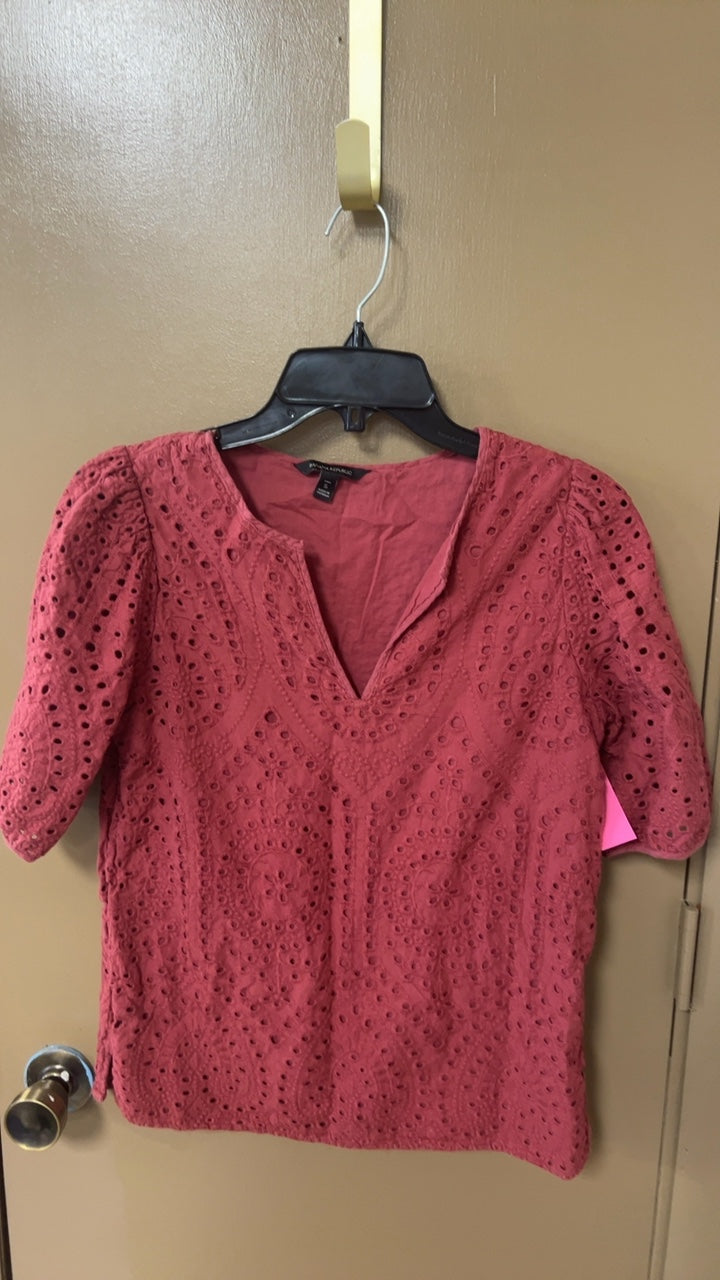Banana Republic Shirt Small Pink