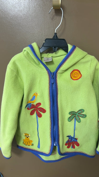 Jacket Youth 90 Lime green