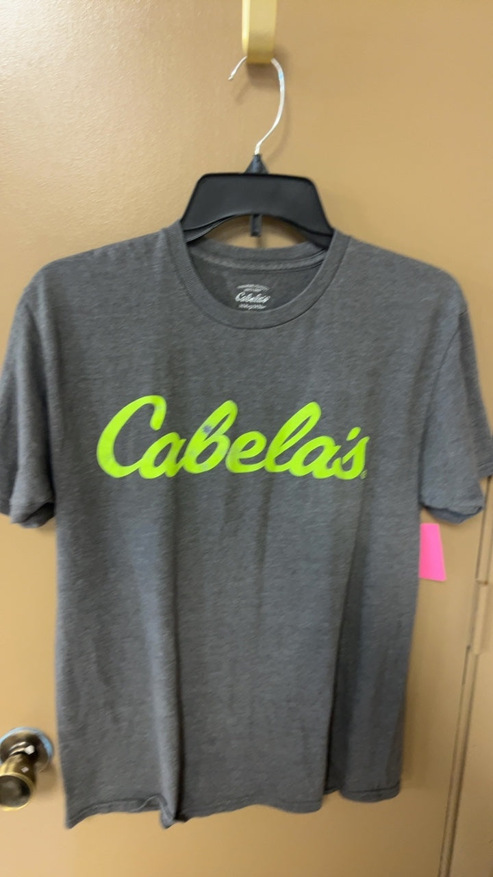 Cabela's T-Shirt MENS MEDIUM Gray