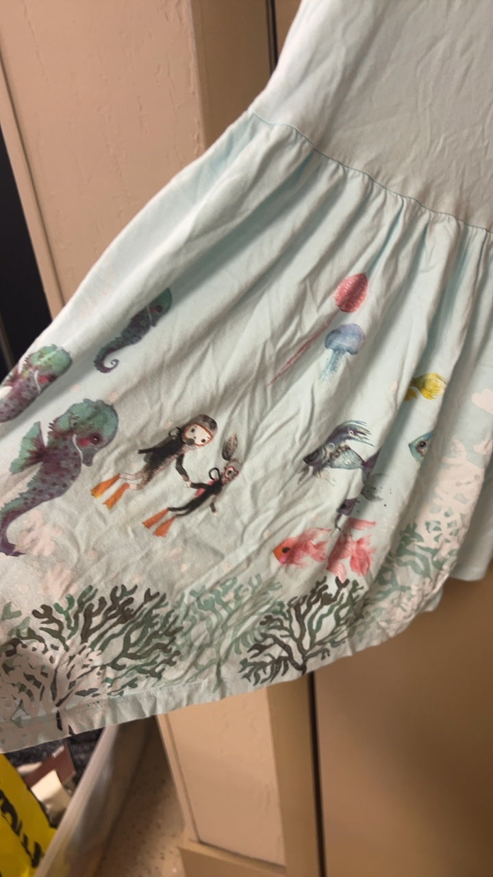 Dress Youth 4/6 Light blue