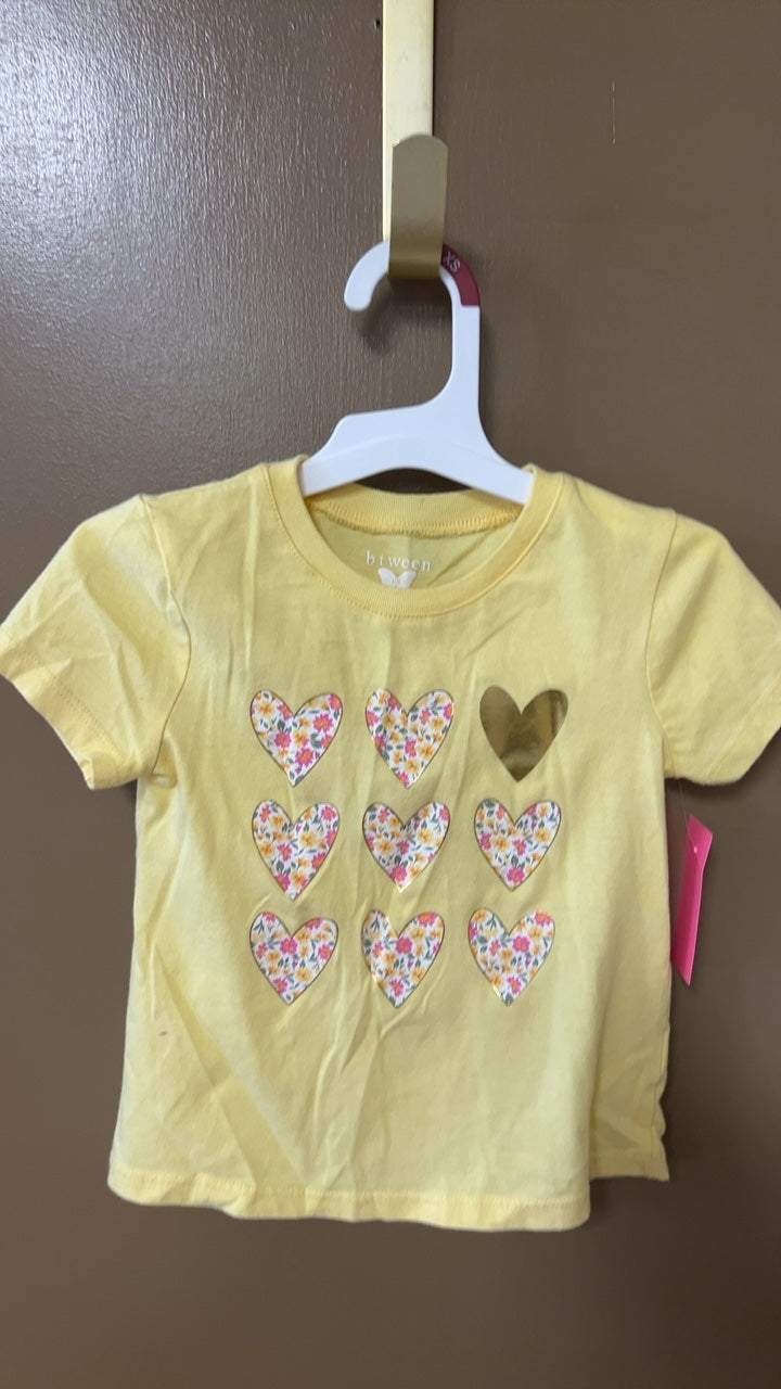 bween T-Shirt Youth 4 Yellow