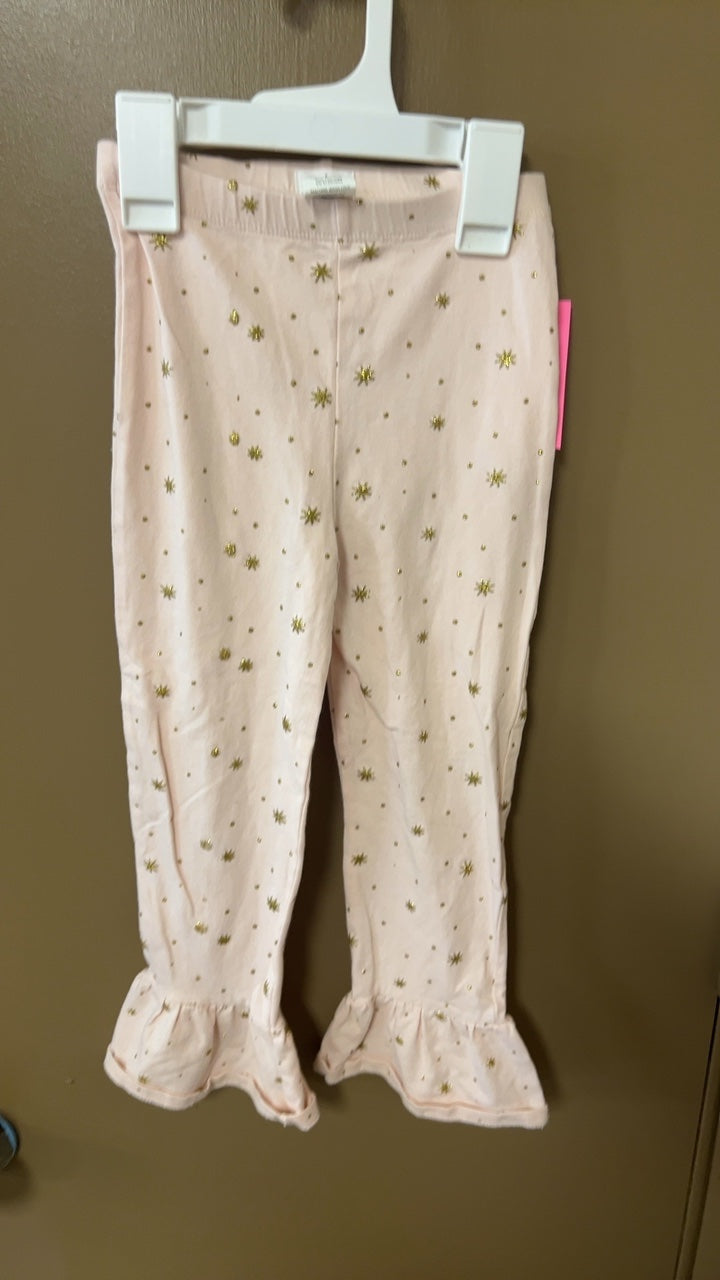 Mudpie pants YOUTH 4-5 Light Pink