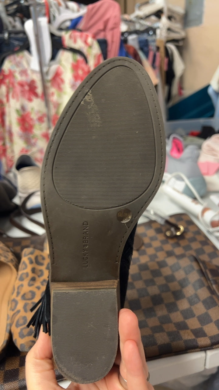 LUCKY BRAND Boots 8 Black