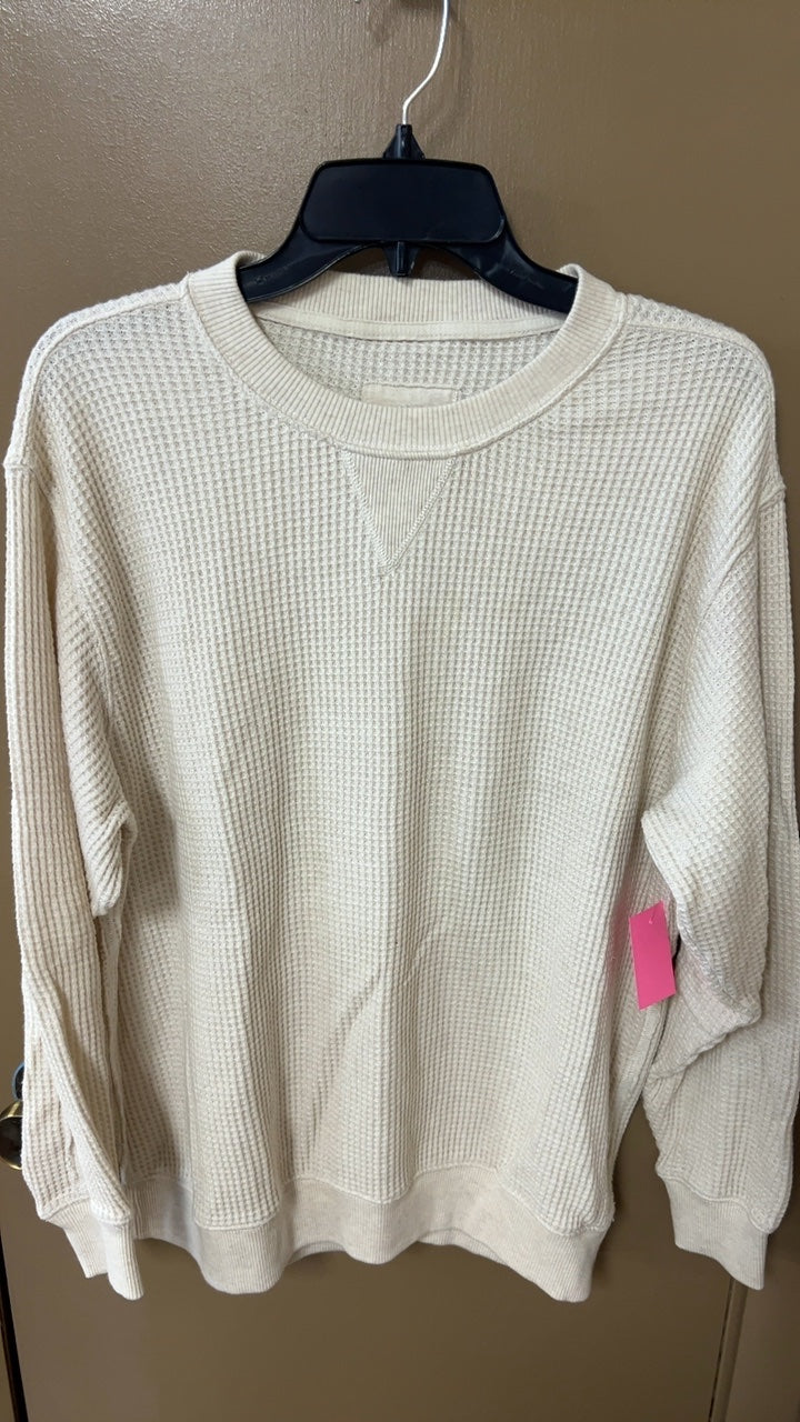 Aerie Sweater Small Cream/Beige