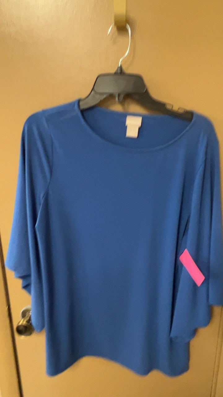 T-Shirt Large Blue