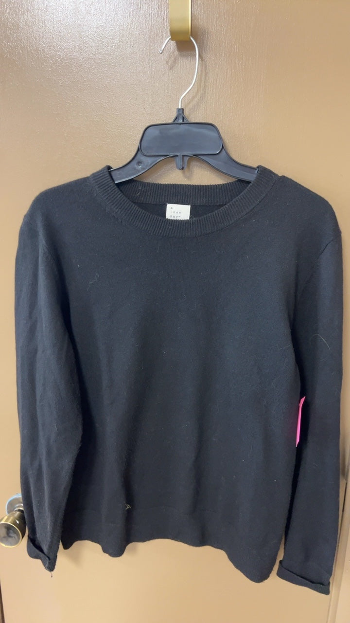 a new day Sweater Medium Black
