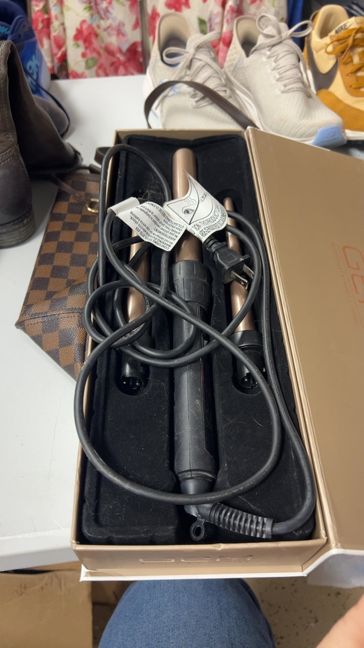 GEM Styling Iron Rose Gold and Black