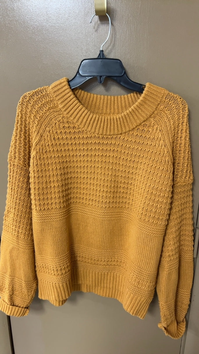 Sweater Large Mustard yellow